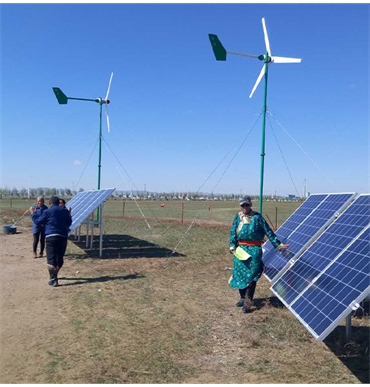 2kW風光互補發電系統在錫林郭勒盟東烏旗的應用